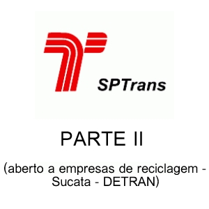 Sucatas de ÔNIBUS E VEÍCULOS (Empresas cadastradas no DETRAN para RECICLAGEM)