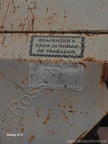 Rossi leilões - CALCAREADEIRA SPANDER