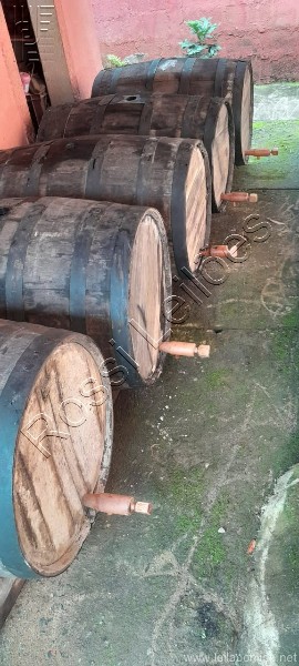 Foto de 01 UNIDADE DE BARRIL DE CARVALHO DE 200 LITROS. Sem lance