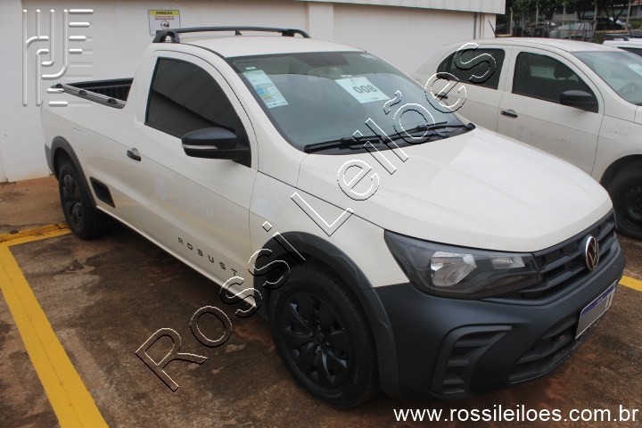 VW SAVEIRO ROBUST 1.6 MB CS COMPLETA -  FROTA:  111049 ANO/MOD:  2025/2025 PLACA, FINAL:  11 NO ESTADO EM QUE SE ENCONTRA