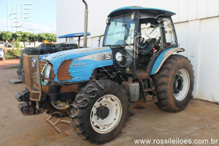 TRATOR LS PLUS80 4X4 LSP80C01 CABI MWM FROTA:  5225 ANO/MOD:  2007 NO ESTADO EM QUE SE ENCONTRA