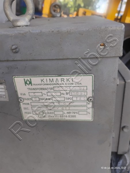 Foto de 02 UN. TRANSFORMADORES MARCA KIMARKI - 5 kva - NO ESTADO