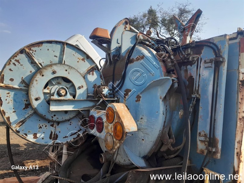 EQUIPAMENTO LIMPEZA DE BOCA DE LOBO - ASPIRA E EMPURRA - NO ESTADO