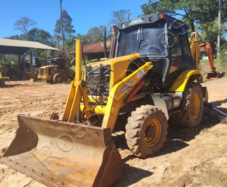 [ VÍDEO ] RETROESCAVADEIRA RANDON MOD. RD406 4X4 CABINE FECHADA ANO 2018( MOTOR MWM X10 INTERCALADO DE FÁBRICA)-  FUNCIONANDO