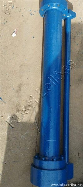 Pistão hidráulico. Diâmetro do eixo 50mm x diâmetro da camisa 110 mm x comprimento 1420 mm