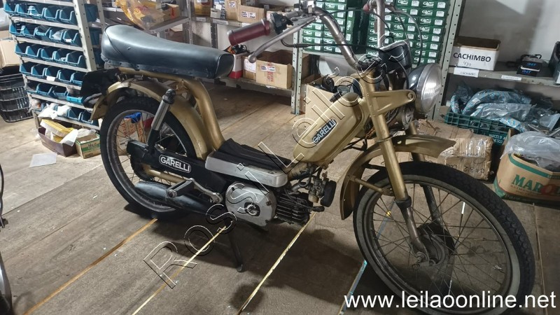 CICLOMOTOR GARELLI ORIGINAL ANTIGA ANO 1979 PLACA AMARELA, FUNCIONANDO, SEM DOC. RELÍQUIA P/ COLECIONADORES, VEIC. ORNAMENTAL P/ EVENTOS DE ANTIGUIDADES.