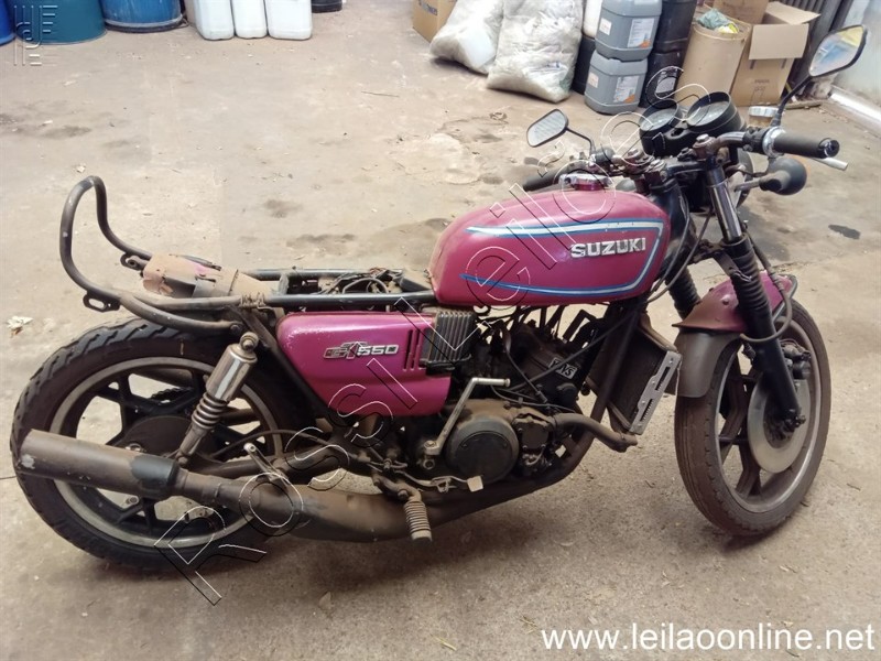 SUZUKI GT-550cc Ano 1974 Motor Rd 350. Funcionando
