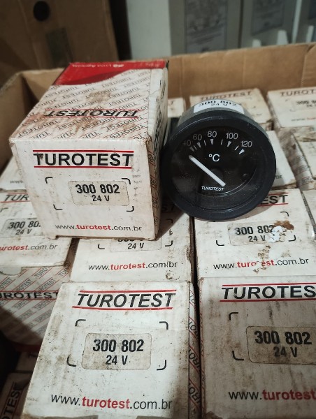 Lote com: Aprox. 39 peças de relógio de temperatura tourotest 300 802