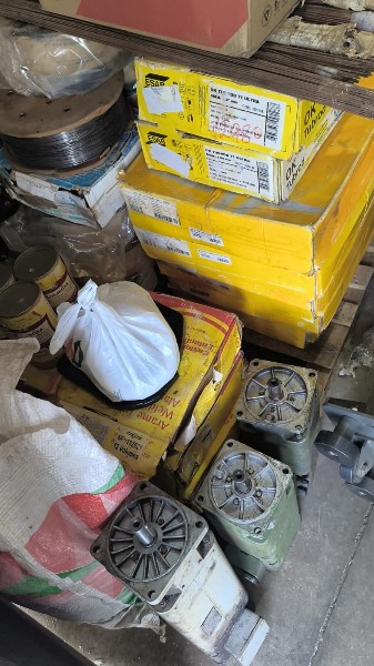 Lote de consumíveis de solda