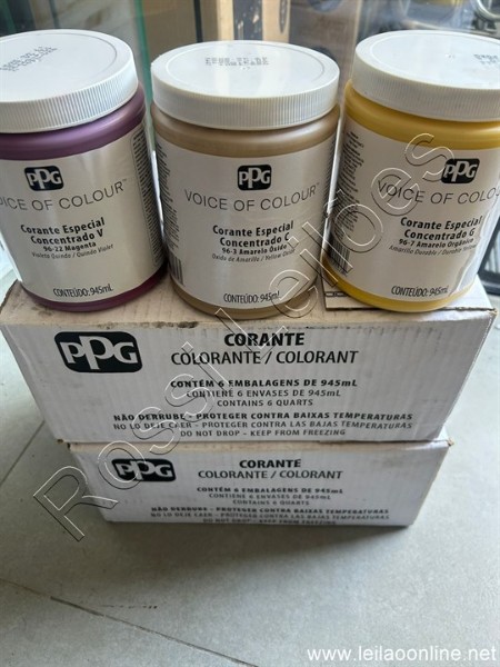 14 Un. Latas de Colorante Especial Concentrado ( Vencimento 2027) Sem Garantia