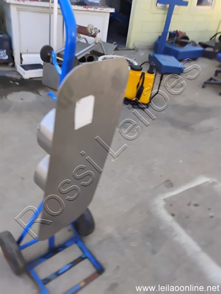 01 Carrinho para transportar cilindro único