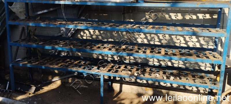 1 Prateleira em aco carbono, ( reforcada) dimensoes altura 1.60 mts x 3.2 mts…