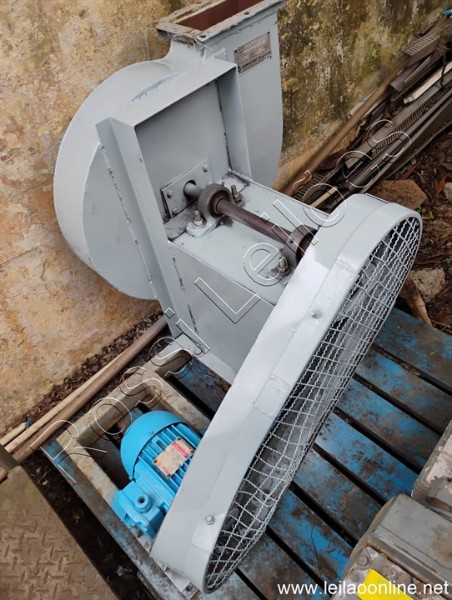 Exaustor marca Higrotec, vazão 600 m3/ hr com motor Weg de 2 cv