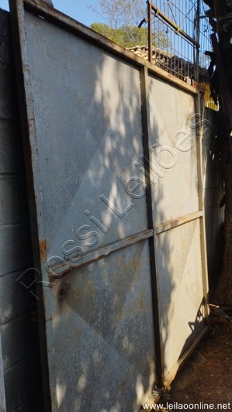 Portao de ferro dimensao