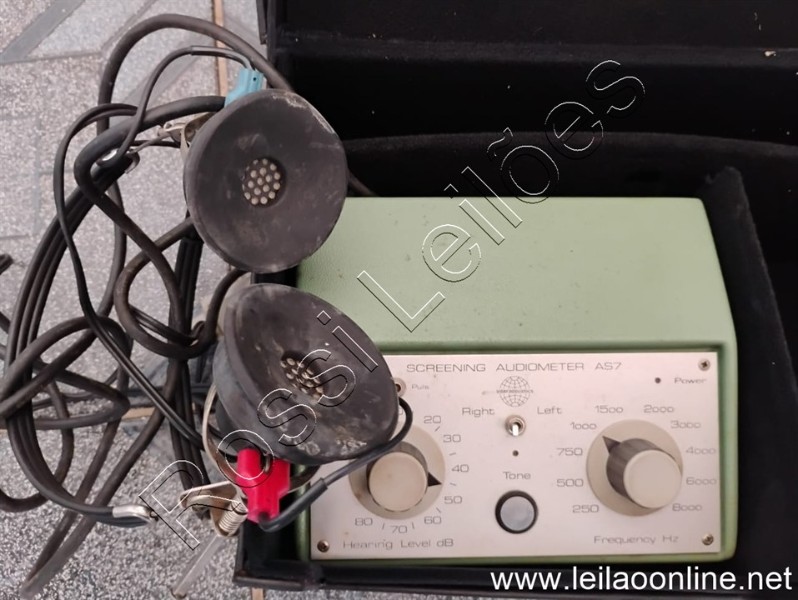 Audiômetro inter acústico