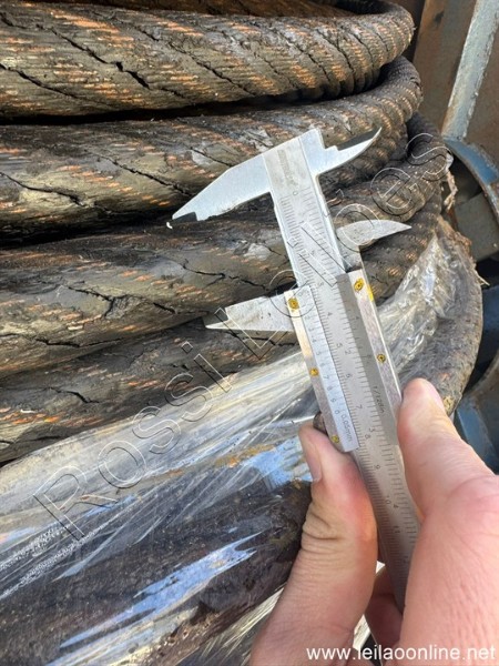 02 Un. Bobinas de Aço /Construção 6X41 / Diâmetro 28,6MM / Lances de 630M…