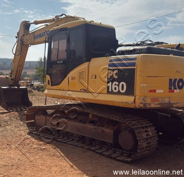 [ Vídeo ] Escavadeira Komatsu Mod. PC 160 Ano 2008
