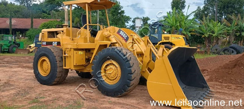 [ Vídeo ] Pá Carregadeira Caterpillar Mod. 966C Ano 1987