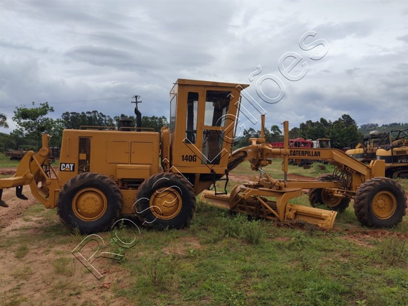 [ Vídeo ] Motoniveladora Caterpillar MOD.140G Ano 1993- Funcionando (Operacional) No Estado