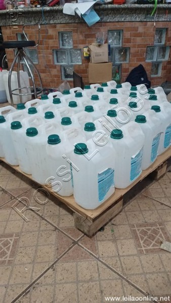 Lote Contente 35 Unidades Galões de Álcool Gel 70°.SENDO 05 Litros Cada…