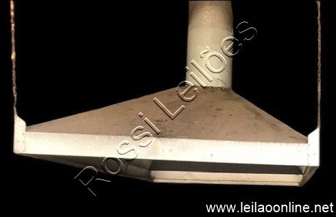 Coifa galvanizada 2 metros