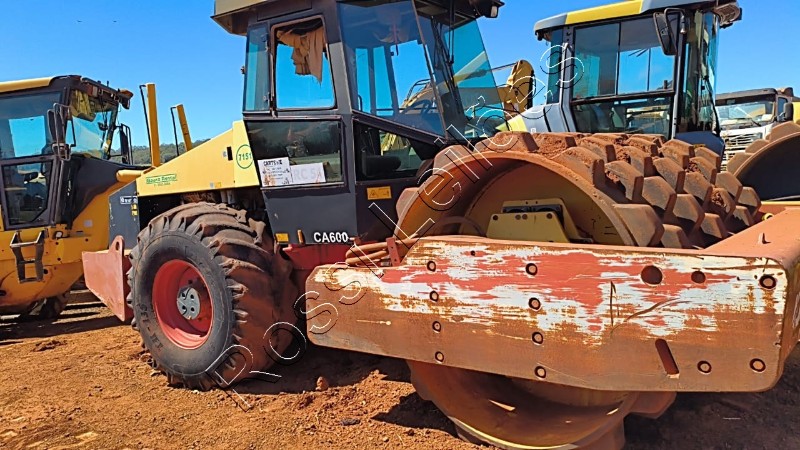 Rolo Compactador Dynapac MOD.CA600PD Ano 2010