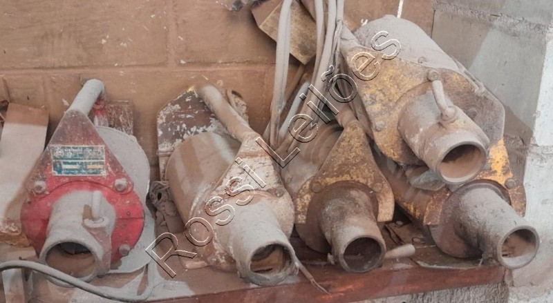 05 un. motores trifásicos para mangote de vibração de concreto- no estado
