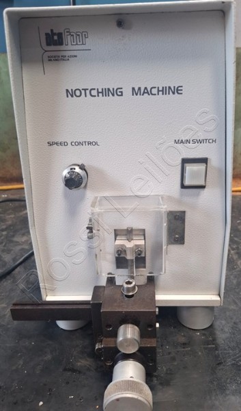 Máquina de Entalhar Amostras de Material de Plástico- Notching Ats Faar