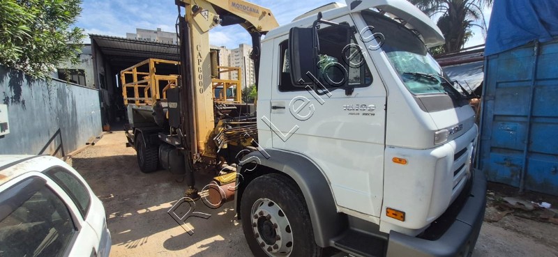 Caminhão Munck (Guindauto)vw/15.190 Worker Ano 2013/214 Diesel Cor Branca