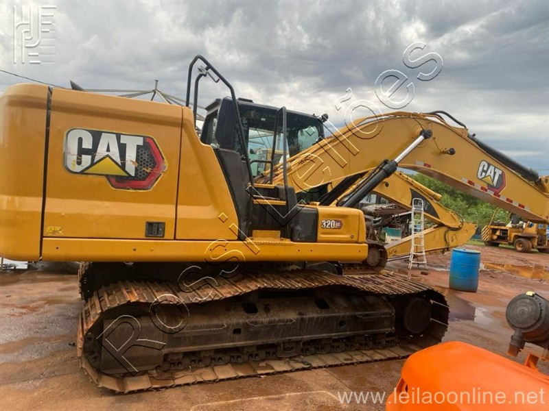 ESCAVADEIRA CATERPILLAR MOD. 320GC ANO 2021 4 CILINDROS - 1.000 HRS APROX. - ( VENDA NO ESTADO )