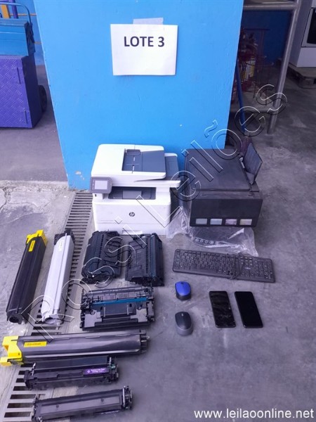 Lote de Materias Diversos Sendo; (LT03)(1 Impressora HP Laserjet Pro Mfp…