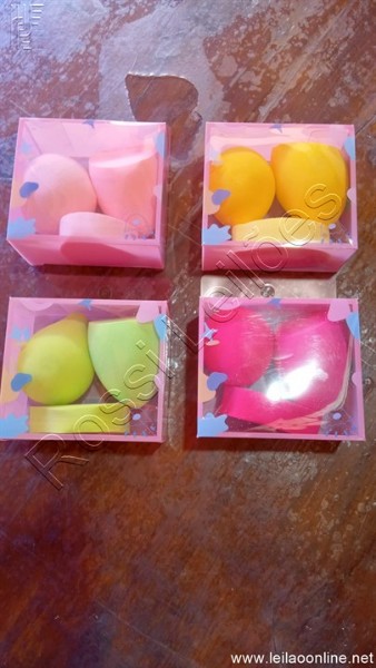 Lote com 120 kits de esponja , cada kit com 3 unid