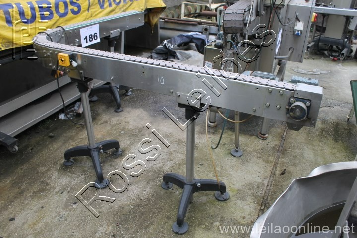 ESTEIRA EM AÇO INOX C/ MOTORREDUTOR